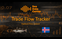 Load image into Gallery viewer, Haddock trade flow tracker for Iceland (Jan 2019)