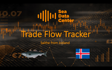 Load image into Gallery viewer, Saithe trade flow tracker for Iceland (Jan 2019)