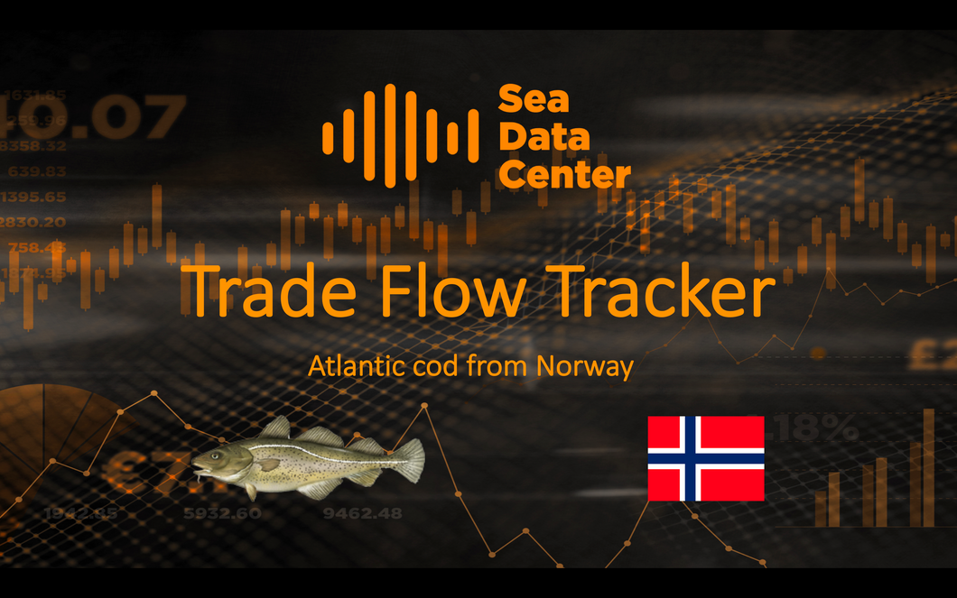 Atlantic cod trade flow tracker for Norway (Jan-Dec 2018)